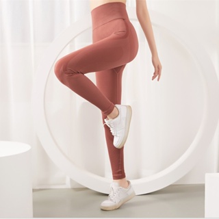สินค้า VVS01 กางเกงโยคะขายาว เลกกิ้ง กางเกงออกกำลังกายผู้หญิง ผ้านิ่มใส่สบาย เอวสูง เก็บพุง กระชับต้นขา ทรงสวย แรเงาพริตตี้