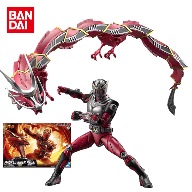 Bandai ของแท้ โมเดลฟิกเกอร์ อนิเมะ Kamen Rider RYUKI ข้อต่อขยับได้ ...