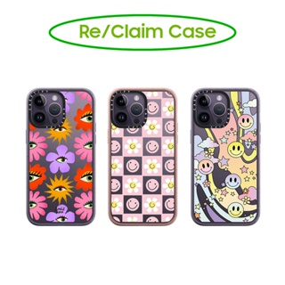 Casetify ของแท้ เคสโทรศัพท์มือถือแบบแข็ง กันกระแทก ลายดอกไม้ สําหรับ iPhone 11 12 13 14 Pro Max