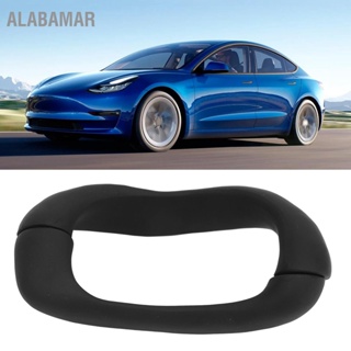 ALABAMAR พวงมาลัย Booster สังกะสีอัลลอยด์การติดตั้งแม่เหล็ก Autopilot Counterweight แหวนเปลี่ยนสำหรับ Tesla รุ่น 3 Y