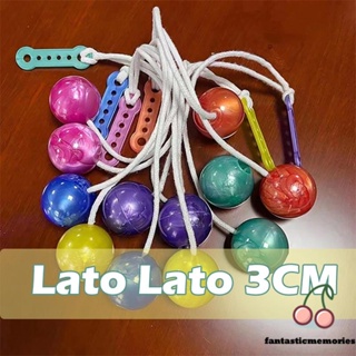 Lato Latto แบบมีไฟ ลาโตลาโต ของเล่นอินโด ลูกบอลหรรษา คละสี ของเล่นสําหรับเด็ก สร้างสรรค์