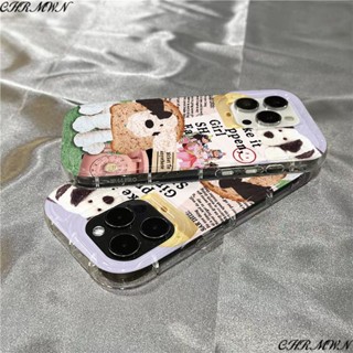 เคสโทรศัพท์มือถือ แบบนิ่ม กันกระแทก ลายสุนัขชีส สําหรับ Apple Iphone 14pro 7 13 12ins plus11max 8 98LQ