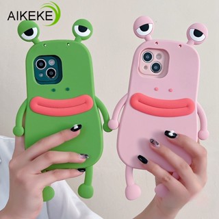 เคสโทรศัพท์มือถือ ซิลิโคนนิ่ม ลายกบน่ารัก 3D สําหรับ Xiaomi Civi Mi 9 Mi 8 Lite Pro 13 Pro 12 Lite Mi 11 Lite 12 Lite 12 12X 12S Pro12T Pro 12 Ultra Vivo S1 Pro