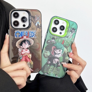 เคสโทรศัพท์มือถือ กันกระแทก ลายลิง D.Luffy สําหรับ iphone 11 14 pro max 13 pro max 13 12 pro max 14 12 14 pro 13 pro 12 pro 14plus