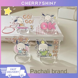 Ins การ์ดอะคริลิค ตั้งโต๊ะ ลายการ์ตูนสุนัข Pachacco น่ารัก สร้างสรรค์ ของขวัญ สําหรับตกแต่ง