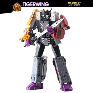 [New product in stock] Magic Soul MH-MINI07 Flying Tiger combination set five-in-one car deformation toy model blocking robbery