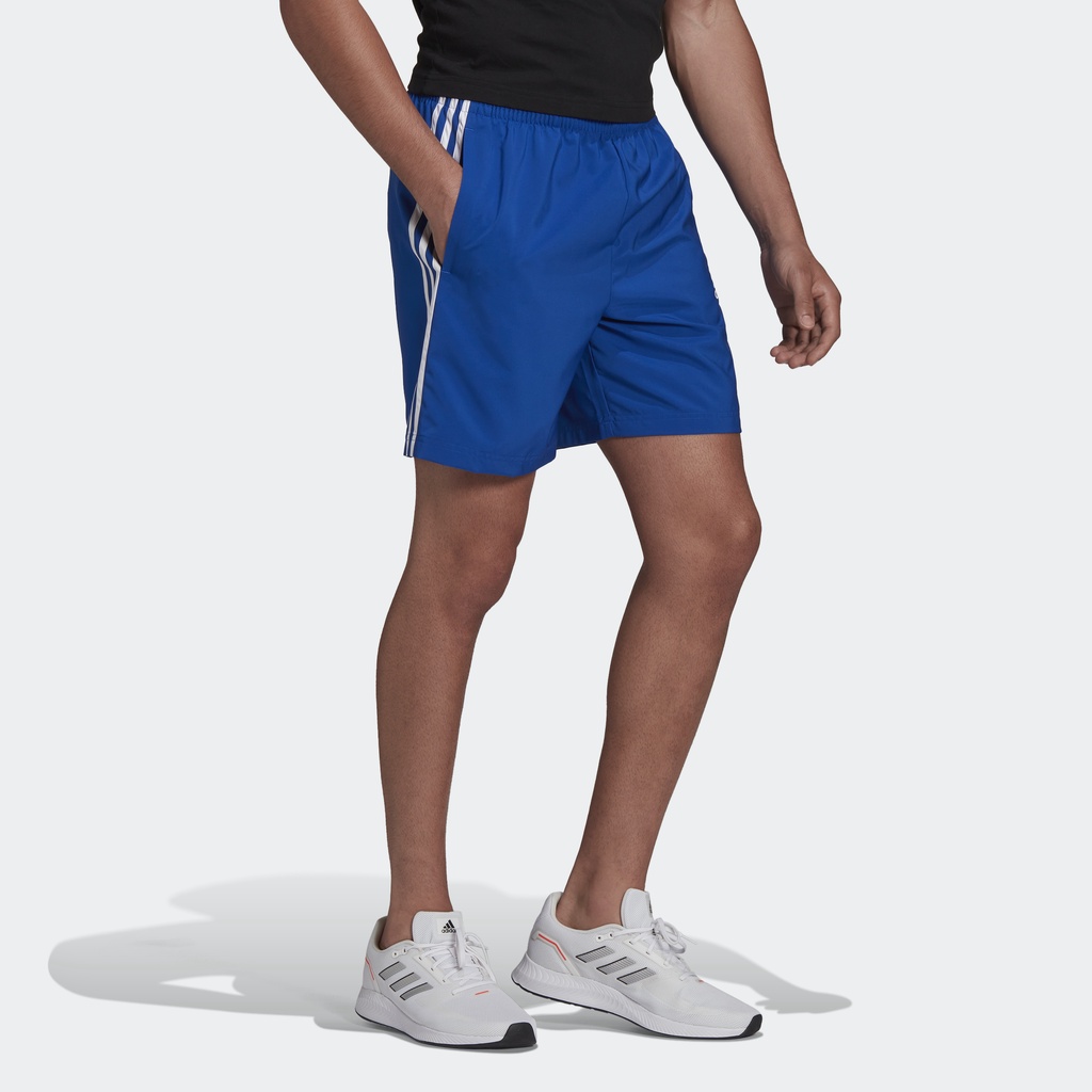 adidas-ไลฟ์สไตล์-กางเกงขาสั้น-aeroready-essentials-chelsea-3-stripes-ผู้ชาย-สีน้ำเงิน-he4428