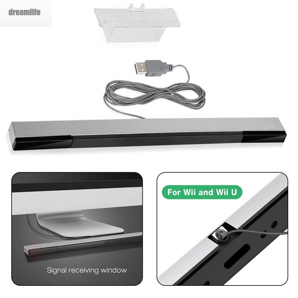 dreamlife-usb-wired-infrared-ray-ir-sensor-bar-for-n-s-wii-wii-u-pc-stand-high-quality