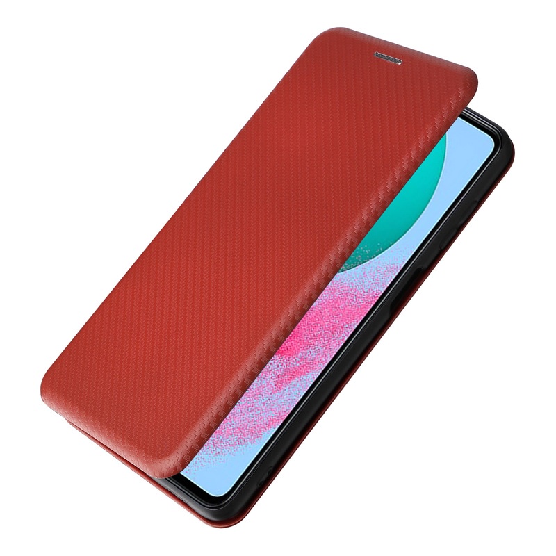 เคสโทรศัพท์หนัง-คาร์บอนไฟเบอร์-ฝาพับแม่เหล็ก-พร้อมช่องใส่บัตร-สําหรับ-samsung-galaxy-m54-5g-m14-f14-m53-m33-m23-m13-m52-m62