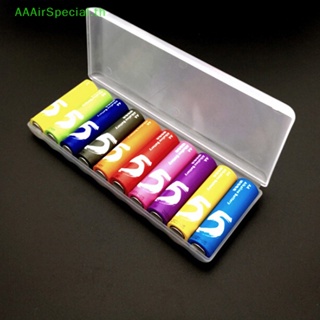 Aaairspecial กล่องเคสพลาสติก แบบพกพา สําหรับ AA TH 10 ชิ้น