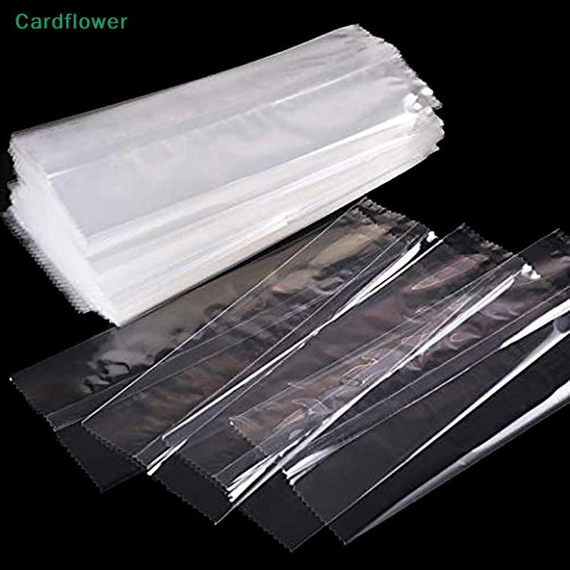 lt-cardflower-gt-ถุงพลาสติกใส-เกรดอาหาร-แบบใช้แล้วทิ้ง-สําหรับใส่ไอศกรีม-ไอติม-diy-100-ชิ้น