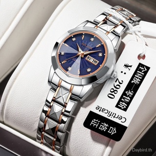 ของแท้ KAJIYA Swiss Brand [พร้อมส่ง] 3073 นาฬิกาข้อมือแฟชั่น กันน้ํา เรืองแสง สําหรับสตรี