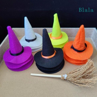 Blala หมวกแม่มด ขนาดเล็ก สําหรับตกแต่งปาร์ตี้ฮาโลวีน DIY