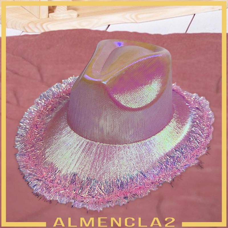 almencla2-หมวกคาวบอย-โฮโลแกรม-ระบายอากาศ-พร็อพถ่ายรูป-สําหรับผู้หญิง-เจ้าสาว-งานหมั้น