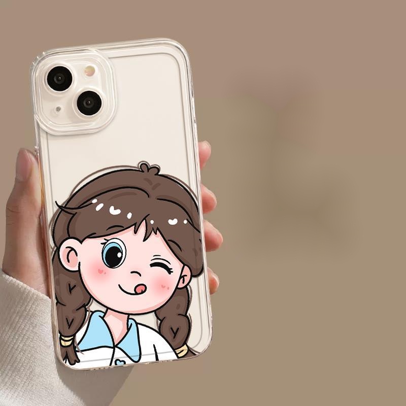 ใหม่-เคสโทรศัพท์มือถือ-กันกระแทก-สําหรับ-apple-13-ip14-12promax-ip11-io7k