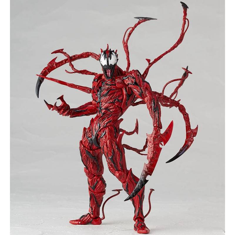โมเดลฟิกเกอร์-marvel-red-venom-carnage-in-movie-the-amazing-spiderman-bjd-joints-ของเล่นสําหรับเด็ก