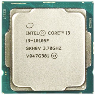 เมนบอร์ดคอมพิวเตอร์ CPU Intel Corey i3 10105F 2023 สําหรับ H410 H510 B560 VGOU