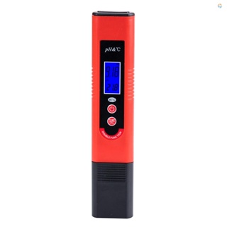 {fash} ปากกาทดสอบค่า pH-007T ความแม่นยําสูง พร้อมฟังก์ชั่นทดแทนอุณหภูมิอัตโนมัติ ATC ปรับเทียบอัตโนมัติ และไฟแบ็คไลท์ LCD