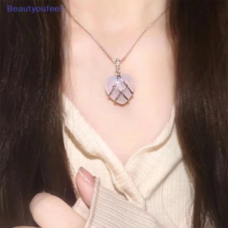 [Beautyoufeel] สร้อยคอโซ่ จี้รูปหัวใจ บาร์บี้ เจ้าหญิง เครื่องประดับแฟชั่น สร้างสรรค์ ของขวัญวันเกิด สําหรับผู้หญิง