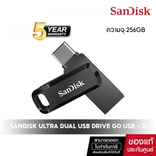 Sandisk 256GB (แฟลชไดรฟ์) Ultra dual drive go USB TYPE-C (SDDDC3-256G-G46)