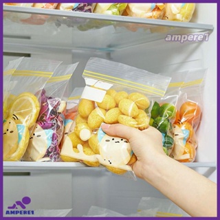 ถุงซิปล็อคอาหาร ถุงซิปผนึก สำหรับอาหาร ถุงพลาสติกซิปล็อคใส อาหาร -AME1 -AME1