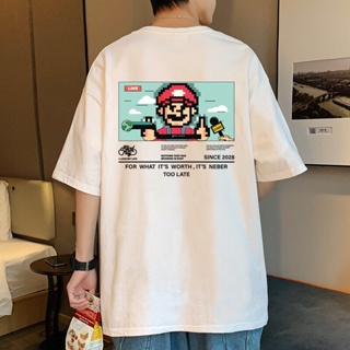 O.O fashion  O.O Fashion เสื้อยืด oversize 2023 สไตล์เกาหลี รุ่นใหม่ สวย ทันสมัย C28A060-1 37Z230910