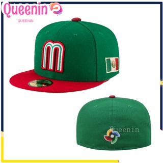หมวกเบสบอล หมวกแก๊ป ลาย World Baseball Hat Classic 2023 Mexico 59FIFTY สามารถปรับได้ สําหรับผู้ชาย และผู้หญิง