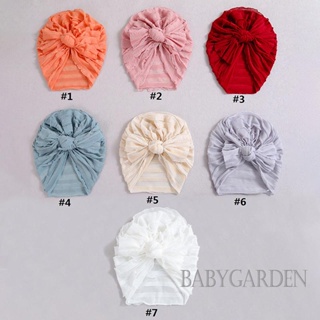 Babygarden- หมวกผ้าโพกหัว ระบายอากาศ แฟชั่นฤดูร้อน สําหรับเด็กทารกแรกเกิด เด็กผู้หญิง โรงพยาบาล