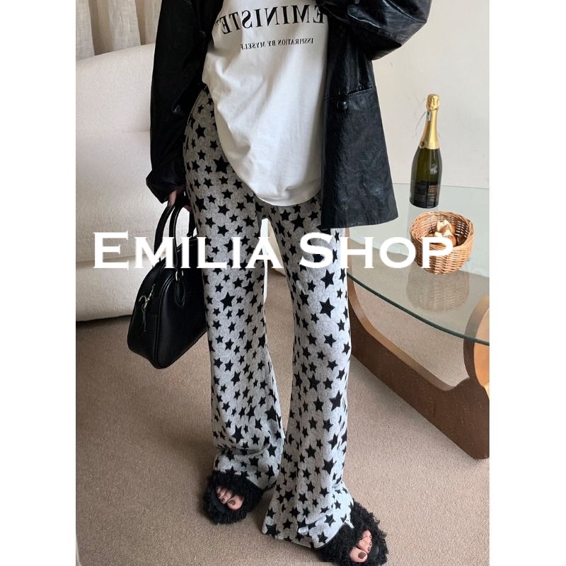 emilia-shop-กางเกงขายาว-กางเกงเอวสูง-สบายสไตล์-สไตล์เกาหลี-2023-ใหม่-สบาย-high-quality-ทันสมัย-stylish-a23l0ez-36z230909