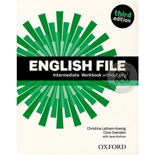 Bundanjai (หนังสือเรียนภาษาอังกฤษ Oxford) English File 3rd ED Intermediate : Workbook without Key (P)