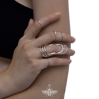 แหวนข้อต่อสัญลักษณ์แมงมุม อุปกรณ์เสริมการออกแบบเฉพาะ