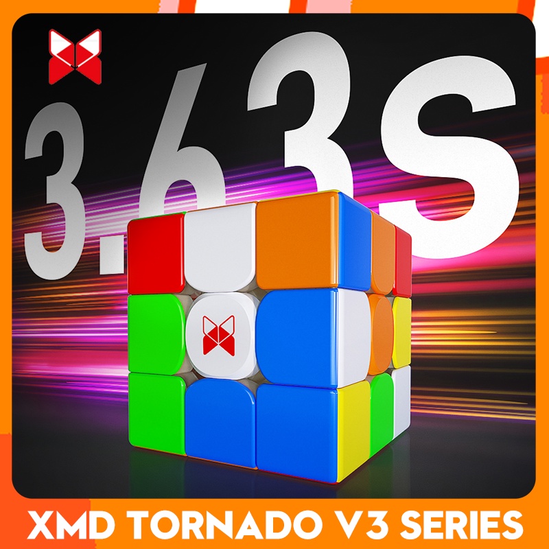 Qiyi Original XMD Tornado V3M Pioneer Version UV 3x3 ลูกบาศก์ความเร็ว ...