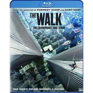 แผ่น Bluray หนังใหม่ The Walk (2015) ไต่ขอบฟ้าท้านรก 3D (เสียง Eng DTS-HD(ติด CINAVIA)/ ไทย | ซับ Eng/ไทย) หนัง บลูเรย์
