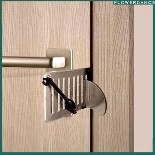 อัพเกรดล็อคประตูแบบพกพาโรงแรม Home Security ความเป็นส่วนตัวการเดินทางมินิฮาร์ดแวร์ล็อคประตูล็อคกันขโมยดอกไม้