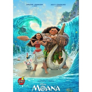 DVD ดีวีดี Moana โมอาน่า ผจญภัยตำนานหมู่เกาะทะเลใต้ (เสียง ไทย/อังกฤษ ซับ ไทย/อังกฤษ) DVD ดีวีดี