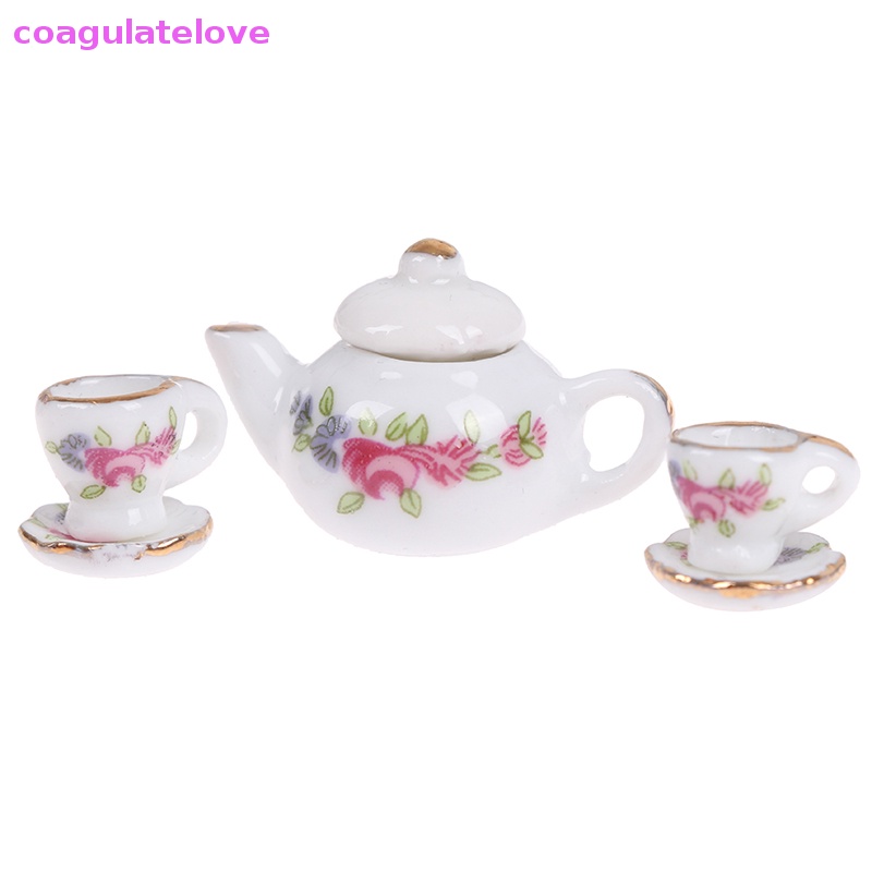 coagulatelove-ถ้วยชาเซรามิค-พอร์ซเลนจิ๋ว-1-12-สําหรับบ้านตุ๊กตา-40-ชิ้น-ต่อชุด-ขายดี