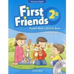 Bundanjai (หนังสือเรียนภาษาอังกฤษ Oxford) First Friends 2B, American English : Students Book +Activity Book +CD (P)