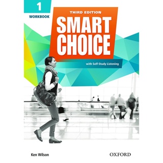 Bundanjai (หนังสือเรียนภาษาอังกฤษ Oxford) Smart Choice 3rd ED 1 : Workbook +Self-Study Listening (P)
