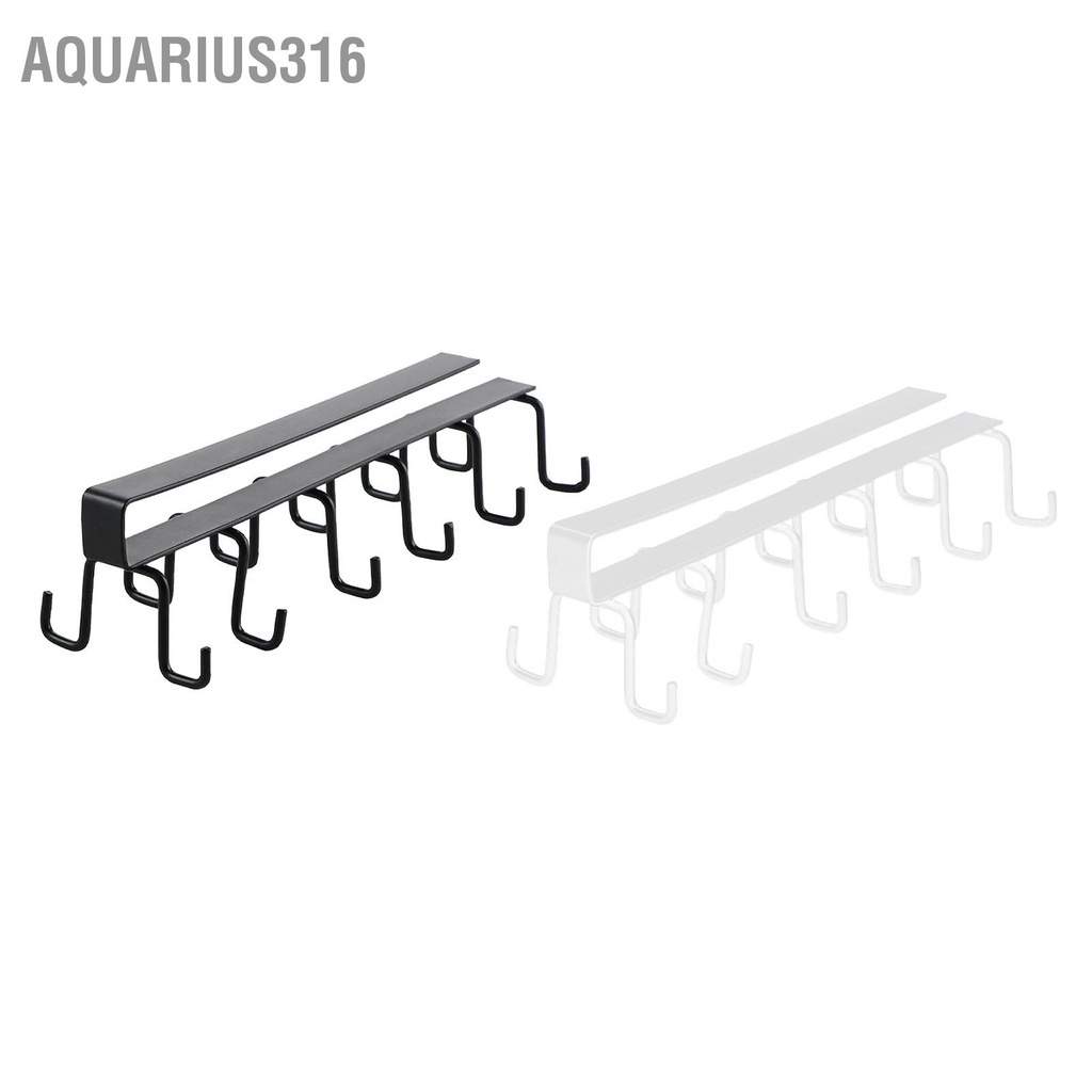 aquarius316-ที่วางเครื่องครัว-ไม้แขวนเสื้อ-เหล็ก-สองแถว-เบ็ด-ช้อน-ชั้นวางพลั่ว-สำหรับร้านอาหาร