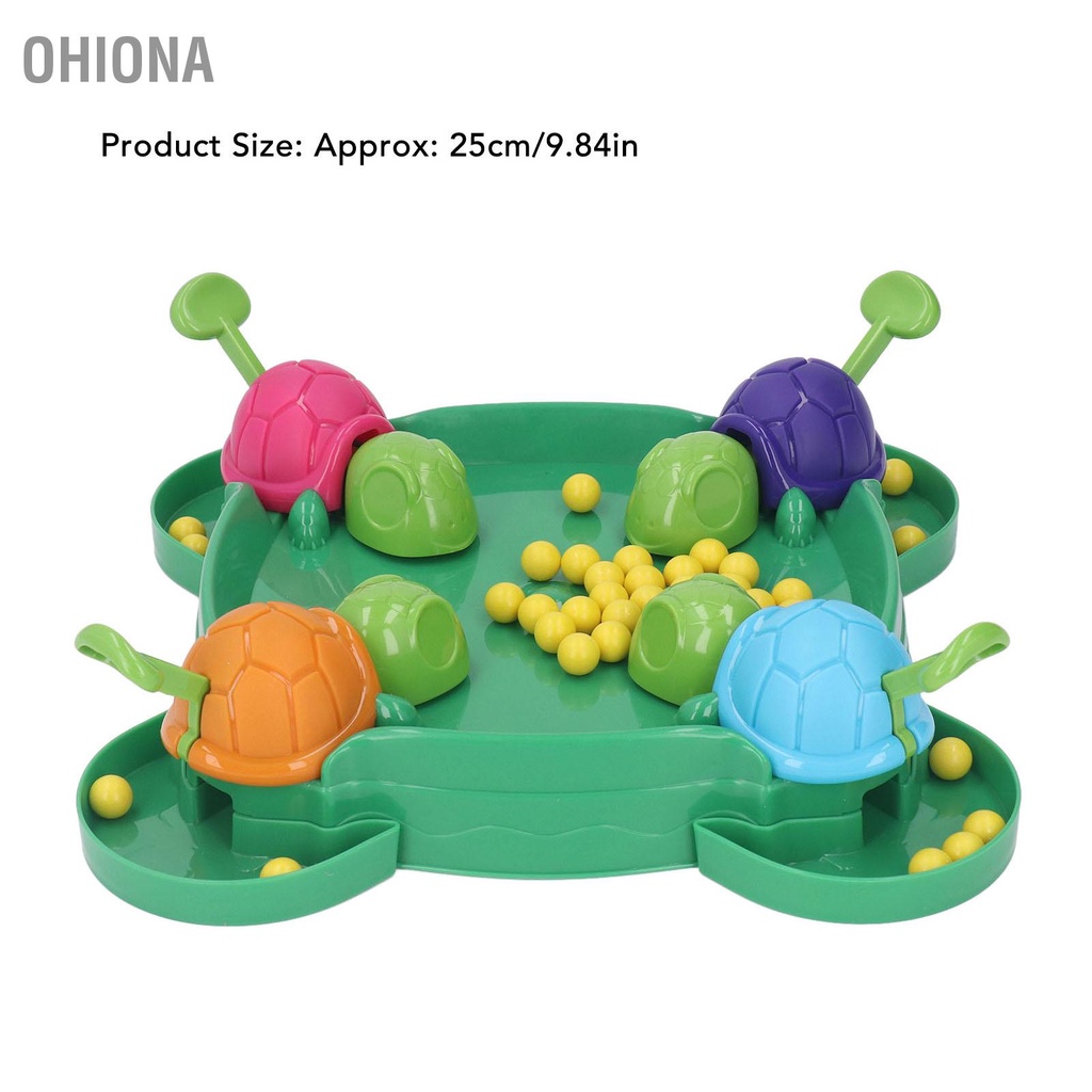 ohiona-hungry-turtle-board-game-ผู้ปกครองเด็ก-interactive-educational-eat-สำหรับคืนครอบครัว