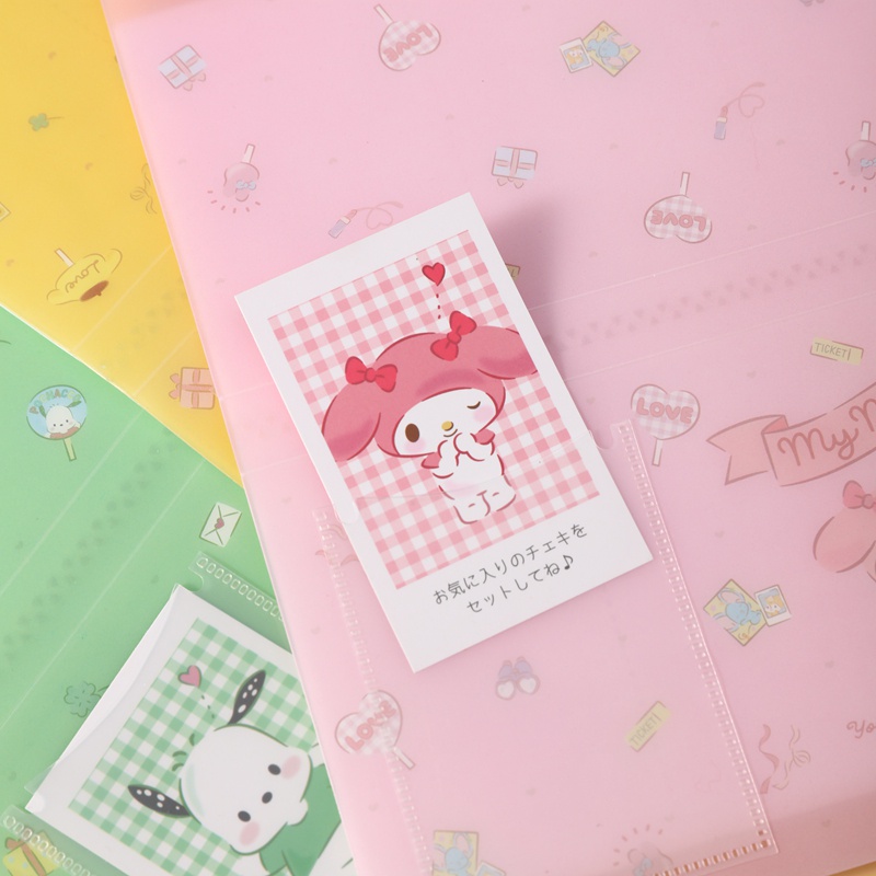 อัลบั้มรูปภาพ-ลาย-hello-kitty-sanrio-ขนาด-3-นิ้ว-สําหรับเก็บสะสมการ์ด-หนังสือ