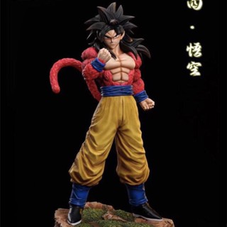 โมเดลฟิกเกอร์ รูปปั้น Dragon Ball Series Violent Bear Super Four Goku Vegeta ของเล่นสําหรับเด็ก