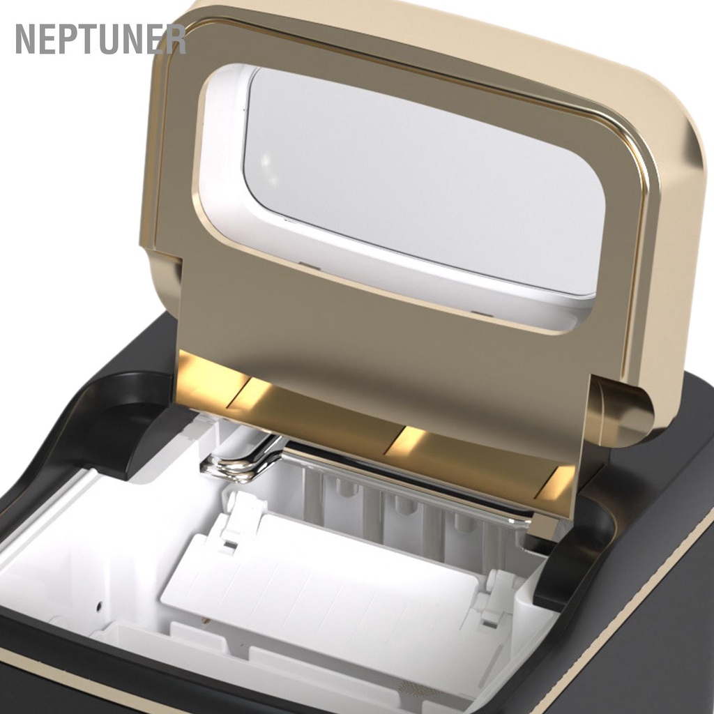 neptuner-เครื่องทำน้ำแข็งอัตโนมัติบนเคาน์เตอร์เครื่องทำน้ำแข็งก้อนความจุขนาดใหญ่สำหรับบ้านครัว