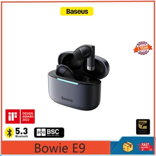 Baseus Bowie E9 True หูฟังไร้สาย บลูทูธ 5.3 ENC ตัดเสียงรบกวน