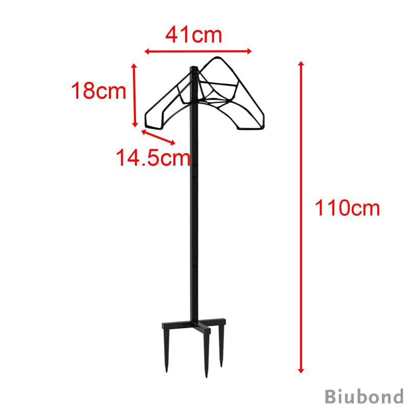 biubond-ที่แขวนสายยางรดน้ําในสวน-แบบโลหะ-ถอดออกได้