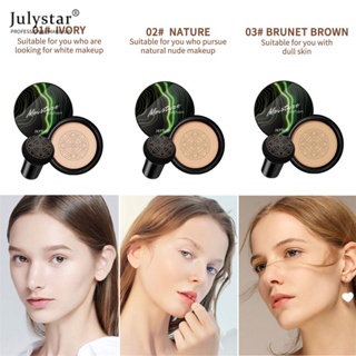 JULYSTAR Jaysuing Foundation Mushroom Head Air Cushion Waterproof Bb Cc Cream คอนซีลเลอร์ให้ความชุ่มชื้น Natural Repairing Isolation Long-last Makeup Beauty Cream