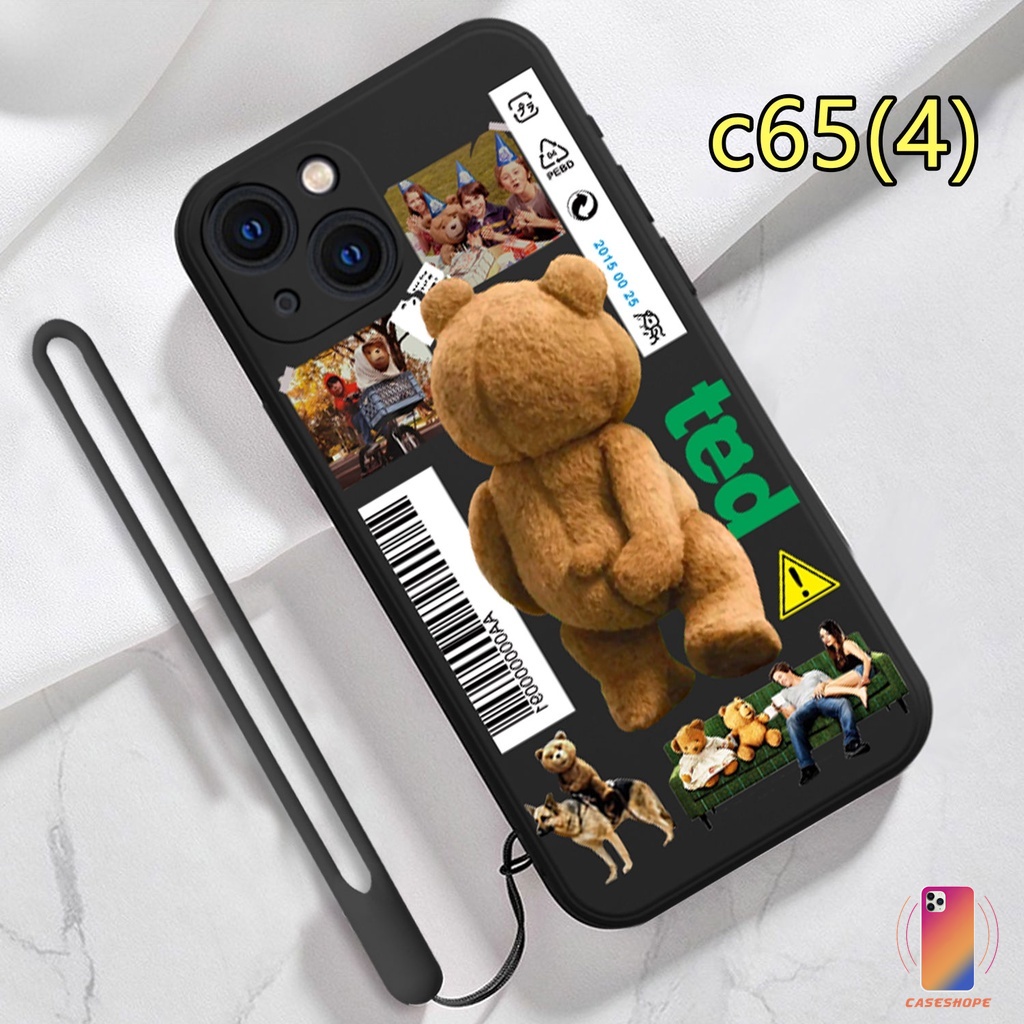 เคสโทรศัพท์มือถือแบบนิ่ม-tpu-ลายการ์ตูนหมีเท็ดดี้-พร้อมสายคล้อง-สําหรับoppo-a95-a55-a57-a15-a54-a5s-a3s-a76-a96-a16-a7-a5-a9-a31-a53-a33-2020-a12-a1k-a77-a54s-a77s-a15s-a52-a11k-a92-a35-a11-a93-a32-a7