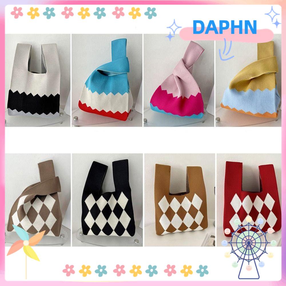 daphs-กระเป๋าถือ-ผ้าถัก-แฮนด์เมด-ทรงโท้ท-สําหรับผู้หญิง