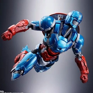[New Spot products] Wandai SHF Avengers Captain of the United States Qingshui Rongyi TECH-ON can handle steel Battle clothes YCM0