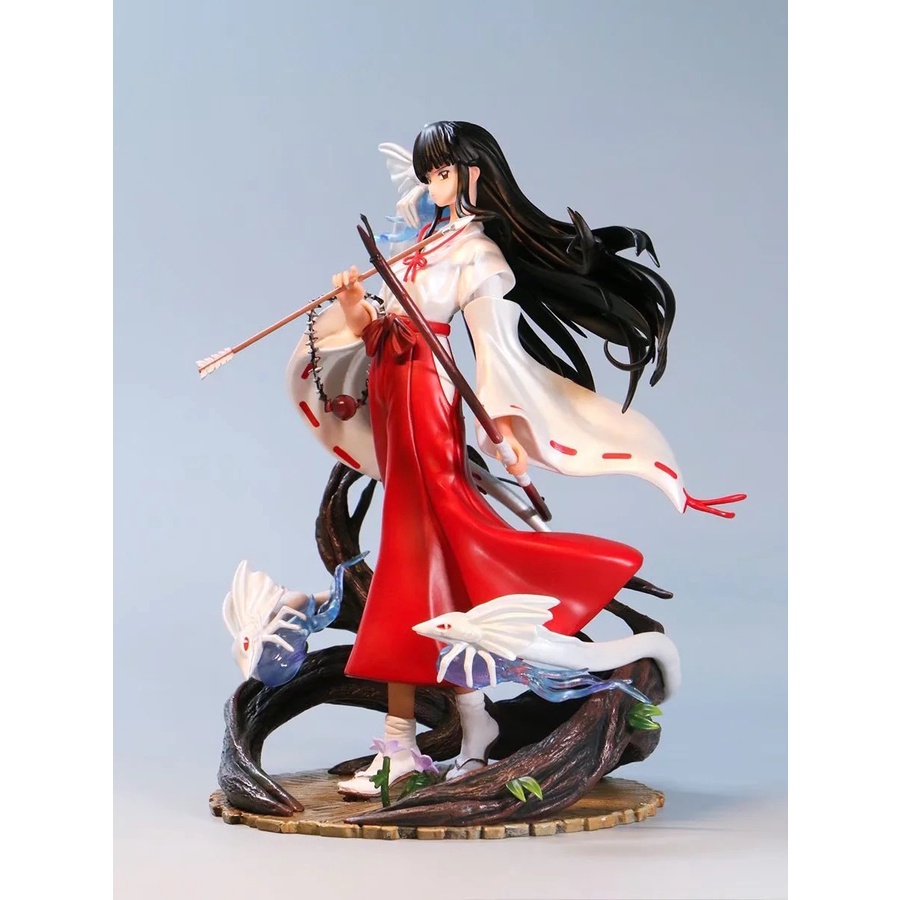 spot-delivery-inuyasha-gk-fire-phoenix-platycodon-grandiflorum-standing-scene-hand-made-boxed-model-decoration-statue-ljlc